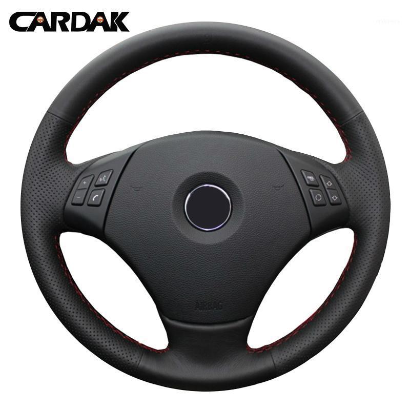 CARDAK Black Artificial Leather DIY Hand-stitched Car Steering Wheel Cover for E90 320 318i 320i 325i 330i 320d X11
CARDAK Black Artificial Leather DIY Hand-stitched Car Steering Wheel Cover for E90 320 318i 320i 325i 330i 320d X11