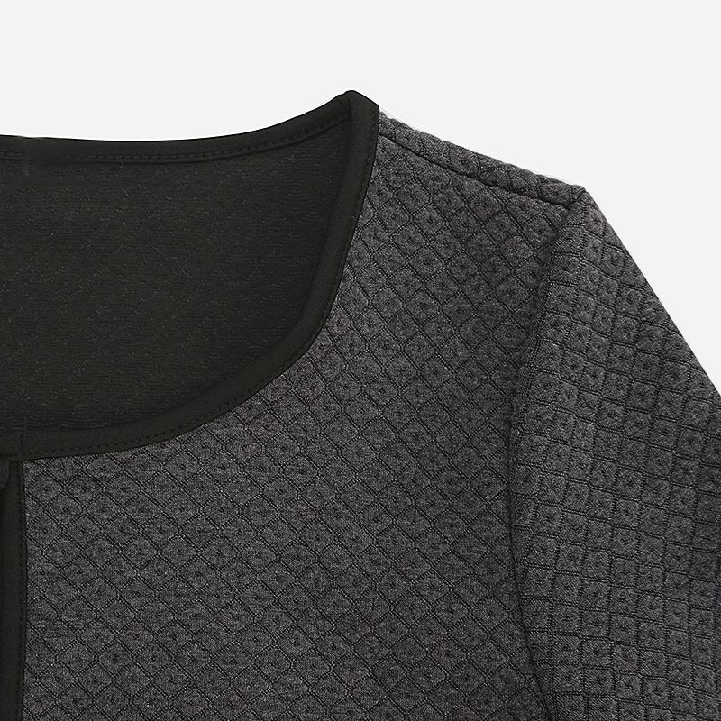 CNCOMNET Big Yard Autumn Plaid Thin Coats Women Short Jackets Casual Slim Long Sleeve Blazers Cardigans Female Outwear Suits 4XL T200319