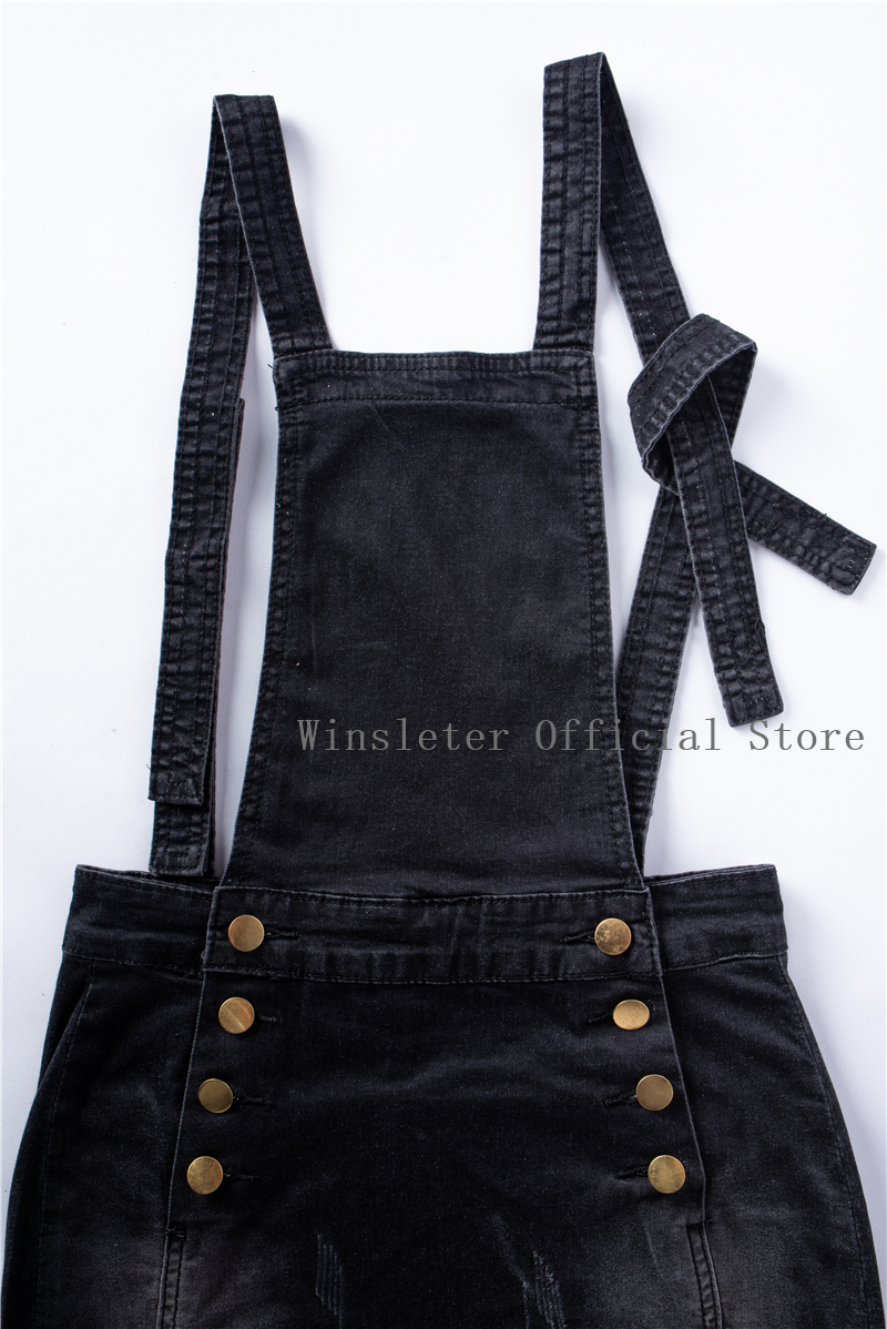 New Suspender Skirt Women Overalls No Stretchy Maxi Long Skirt Mermaid Trumpet Empire High Waist Jeans J9D793 201110