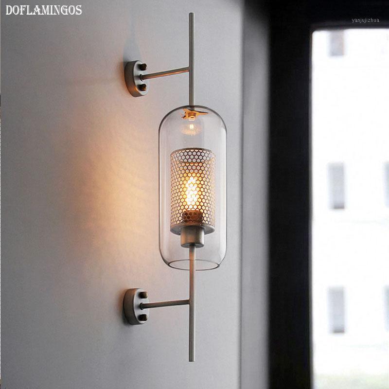 2020 NEW Modern retro simple creative bedroom restaurant study lamp loft glass iron wall lamp1
2020 NEW Modern retro simple creative bedroom restaurant study lamp loft glass iron wall lamp1