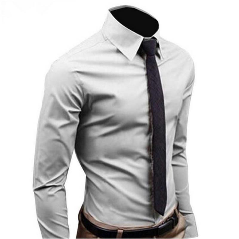 2020Men Shirt Long Sleeve Fashion Mens Casual Shirts Cotton Solid Color Business Slim Fit Social Camisas Masculina RD464, Black
2020Men Shirt Long Sleeve Fashion Mens Casual Shirts Cotton Solid Color Business Slim Fit Social Camisas Masculina RD464, Black