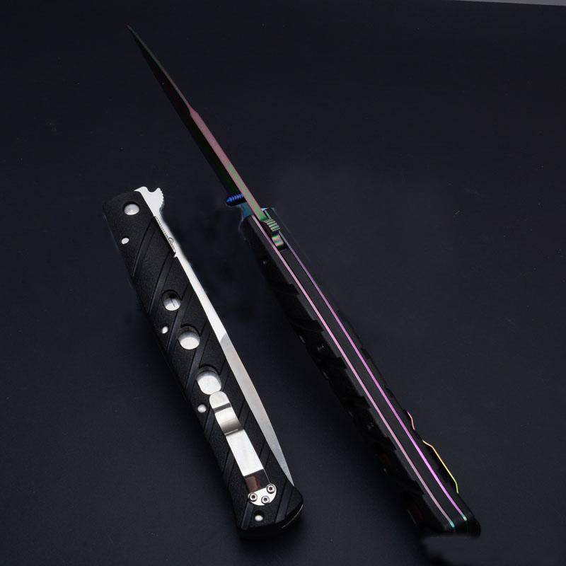 Top Quality 6 Inch TI-LITE Tactial Folding Knife AUS-8A Blade Outdoor Camping Hiking Survival Knives With Retail Box