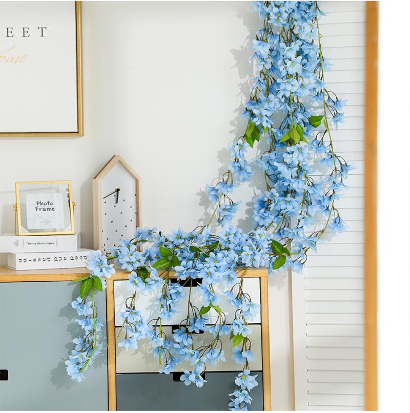 170cm Flower String artificial flowers Wisteria Garland Plants Foliage Outdoor Home decor Flower False Muur Decor, Pink
170cm Flower String artificial flowers Wisteria Garland Plants Foliage Outdoor Home decor Flower False Muur Decor, Pink