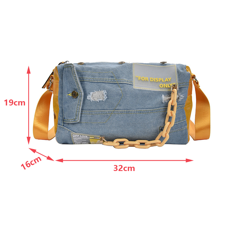 Fashion Oxford Travel Bag Womenmen Hand Luggage Bags Case Big Travel Duffle Weekend Bag Malefemale Denim Patchwork Gym Bags LJ201222