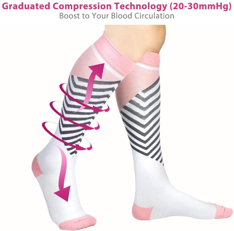 48 Styles Compression Socks Marathon Running Sports Socks Men Women 30 Mmhg Knee High for Edema Diabetes Varicose Veins, Cat
48 Styles Compression Socks Marathon Running Sports Socks Men Women 30 Mmhg Knee High for Edema Diabetes Varicose Veins, Cat