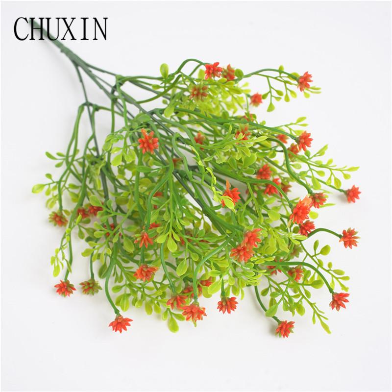 5 fork plastic Gypsophila artificial flower green plants flower arrangement home decoration wedding table road lead decor, Pink
5 fork plastic Gypsophila artificial flower green plants flower arrangement home decoration wedding table road lead decor, Pink