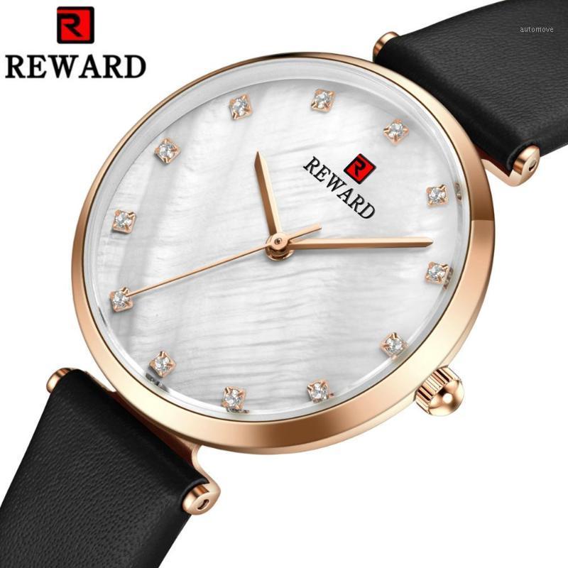 REWARD Simple Quart Watches Women Leather Strap Top Crystal Ladies Watch Fashion Casual Analog Clock Feminin 20201, Green gold
REWARD Simple Quart Watches Women Leather Strap Top Crystal Ladies Watch Fashion Casual Analog Clock Feminin 20201, Green gold