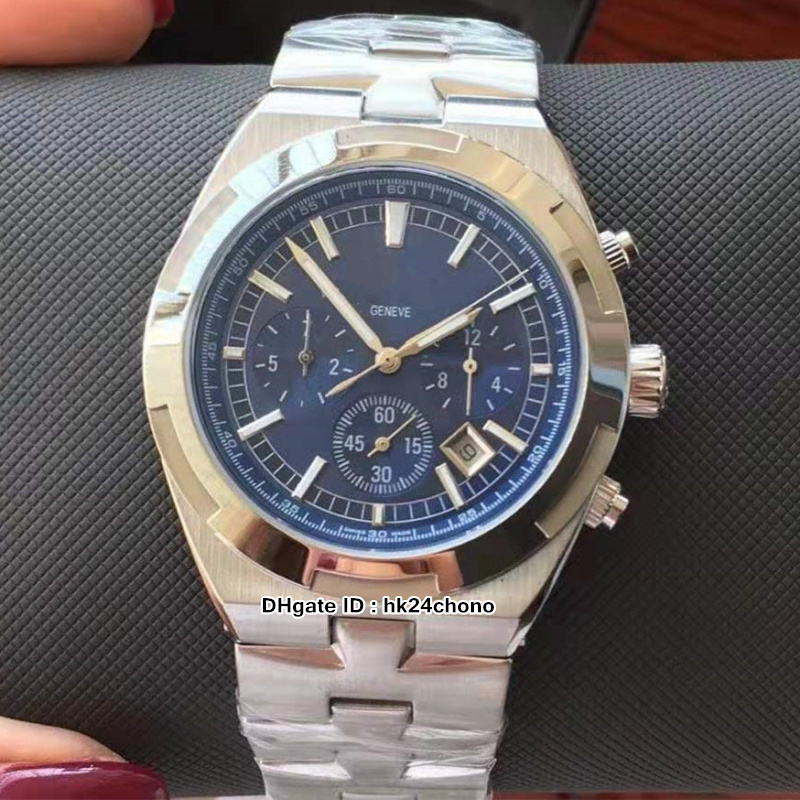 High Quality NEW Overseas 5500V/110A-B148 Automatic Men's Watch Blue Dial Silver Case Stainless Steel Bracele Gents Sport Watches
High Quality NEW Overseas 5500V/110A-B148 Automatic Men's Watch Blue Dial Silver Case Stainless Steel Bracele Gents Sport Watches
