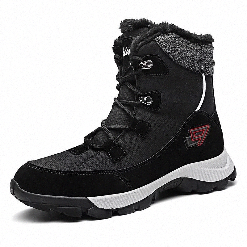 2020 Women's Couple snow boots plus velvet warm cotton shoes high-top outdoor female boots mid-tube male large size #QW0l, Black
2020 Women's Couple snow boots plus velvet warm cotton shoes high-top outdoor female boots mid-tube male large size #QW0l, Black