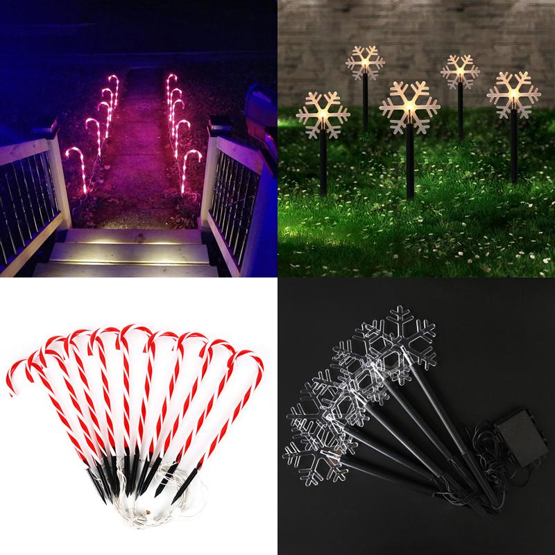 Christmas snowflake Candy Cane Pathway Lights Christmas home garden decor string light Outdoor new year Light
Christmas snowflake Candy Cane Pathway Lights Christmas home garden decor string light Outdoor new year Light