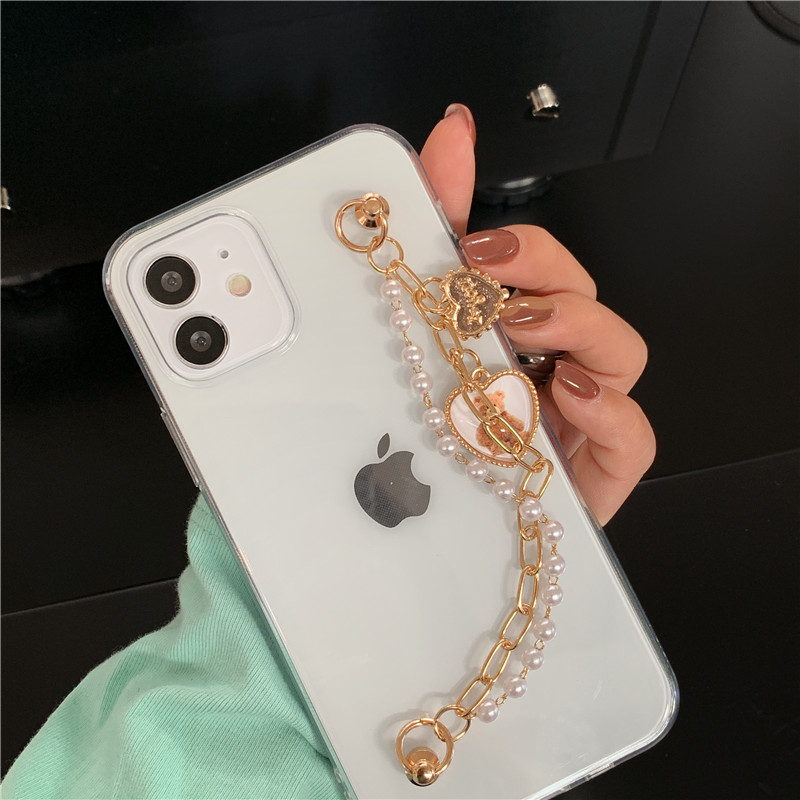 Love Bear Butterfly Chain Colored Beads Cover Clear soft phone case For IPhone 12 11 Pro max SE2020 XR XS 7 8 Plus, Other designs send me pictures please
Love Bear Butterfly Chain Colored Beads Cover Clear soft phone case For IPhone 12 11 Pro max SE2020 XR XS 7 8 Plus, Other designs send me pictures please