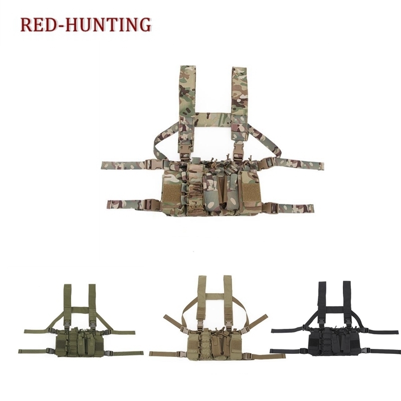 New Mag Carrier Chest Vest Tactical Chest Rig Airsoft Hunting Vest Light Weight Tactical Vest Molle Pouch Holder for M4 M16 Y201123, Black;white
New Mag Carrier Chest Vest Tactical Chest Rig Airsoft Hunting Vest Light Weight Tactical Vest Molle Pouch Holder for M4 M16 Y201123, Black;white
