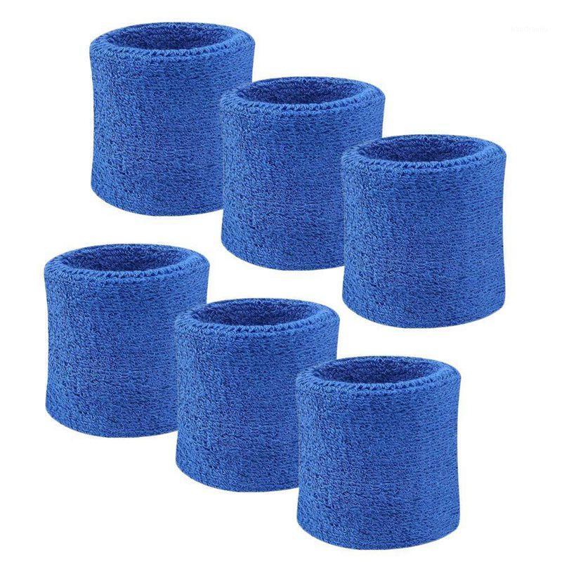 6 Pack Men Women Wrist Sweatband Sports Wristband for Running, Gym Workout, Exercise, Football and More (Blue)1
6 Pack Men Women Wrist Sweatband Sports Wristband for Running, Gym Workout, Exercise, Football and More (Blue)1