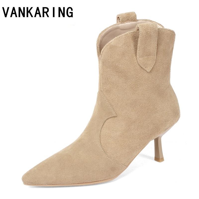 brand shoes boots women ankle boots fashion suede thick high heels sexy ankle party dress autumn shoes woman boats mujer, Black
brand shoes boots women ankle boots fashion suede thick high heels sexy ankle party dress autumn shoes woman boats mujer, Black