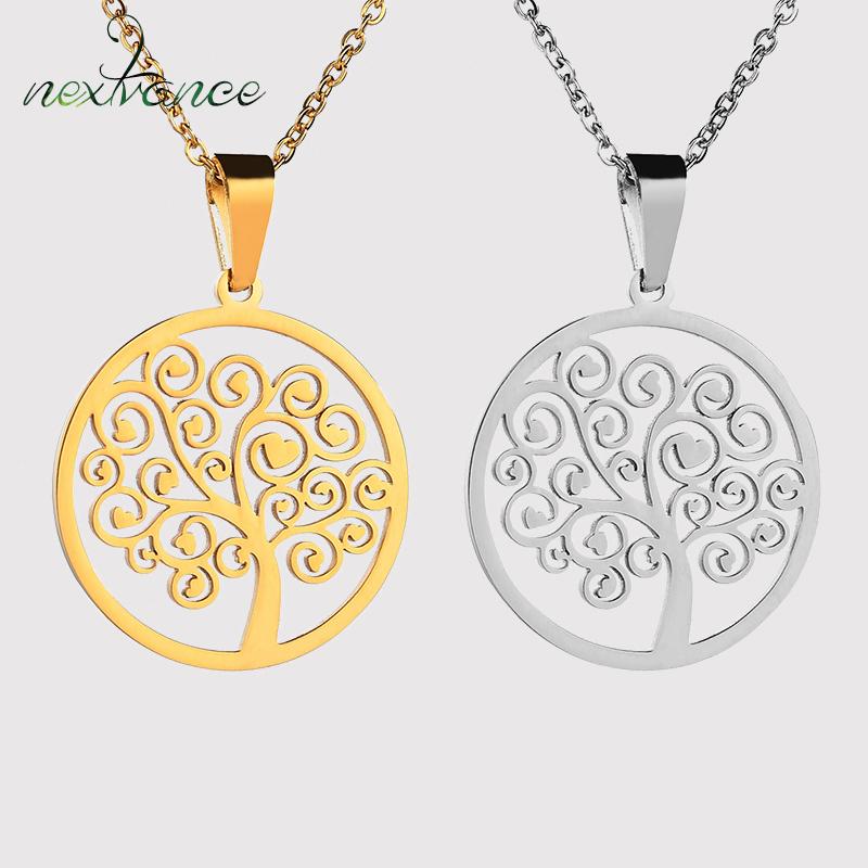 Nextvance Hollow Tree of Life Necklaces Pendants Vintage Silver Color Heart Leaf Necklace for Girls Birthday Gift Charm Jewelry
Nextvance Hollow Tree of Life Necklaces Pendants Vintage Silver Color Heart Leaf Necklace for Girls Birthday Gift Charm Jewelry