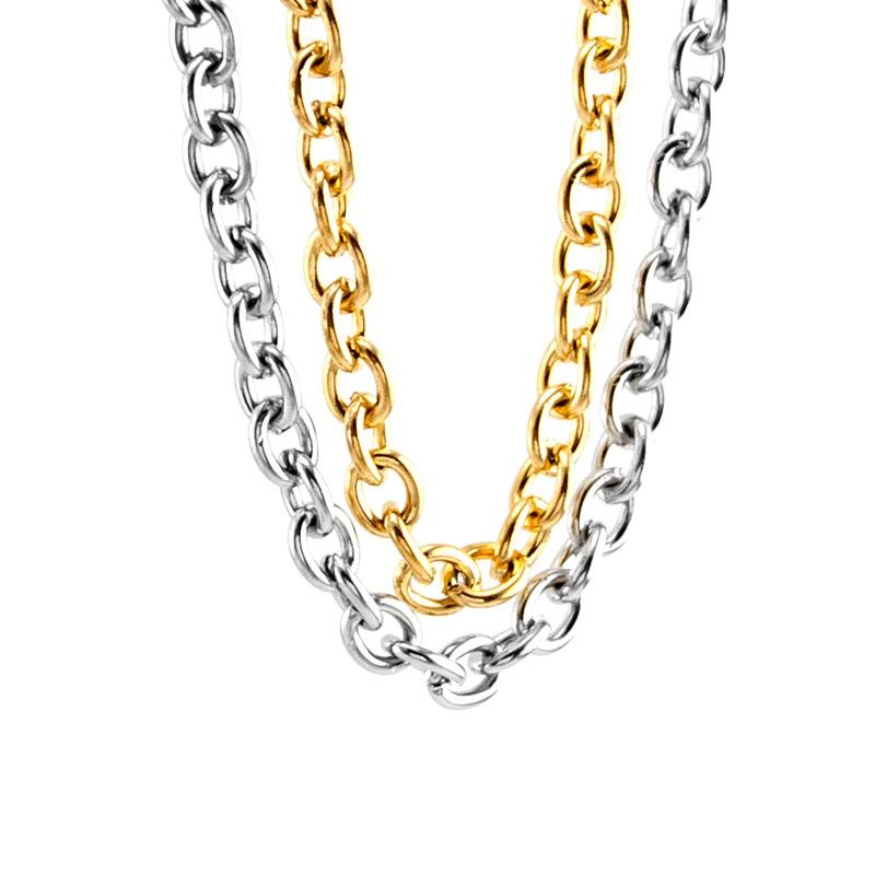 stainless steel Sell in meter gold/rosegold color 6mm big rolo chain punk style strong man chain wholesale necklace 1m
stainless steel Sell in meter gold/rosegold color 6mm big rolo chain punk style strong man chain wholesale necklace 1m