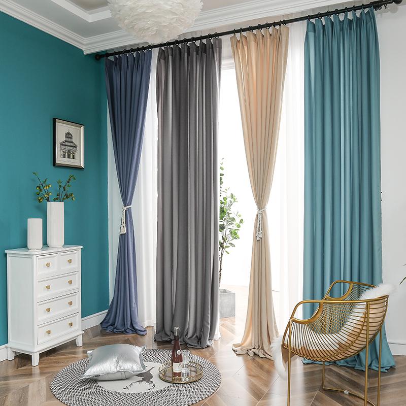 Net Celebrity Solid Bay Window Tulle Modern Simple Nordic Curtains for Living Room Bedroom Kitchen Finished Fabric Drapes, Dark blue
Net Celebrity Solid Bay Window Tulle Modern Simple Nordic Curtains for Living Room Bedroom Kitchen Finished Fabric Drapes, Dark blue