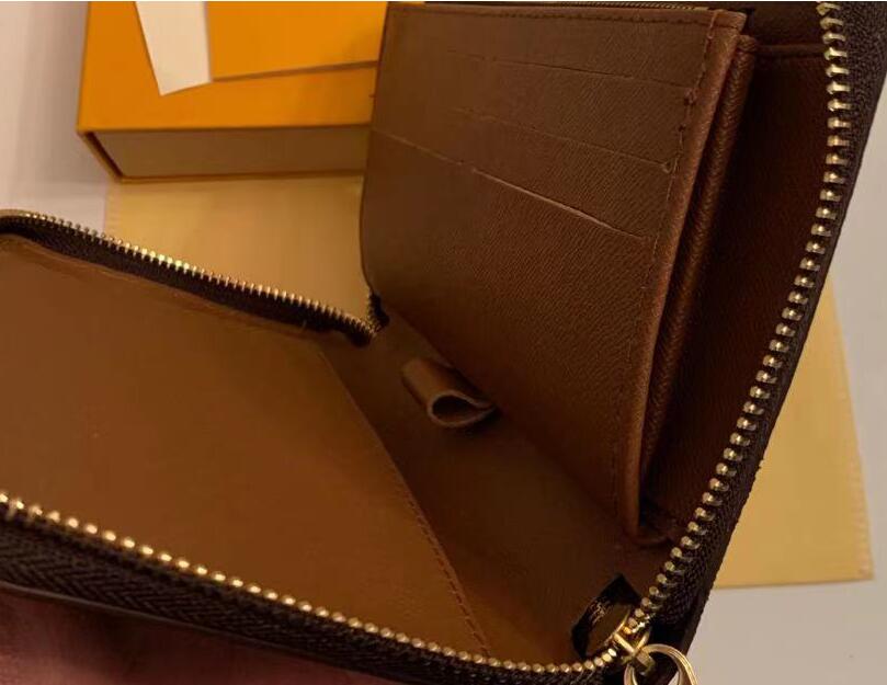 2020 Top quality zipper WALLET fashion cards and coins famous men leather purse card holders long business NO box, Brown
2020 Top quality zipper WALLET fashion cards and coins famous men leather purse card holders long business NO box, Brown