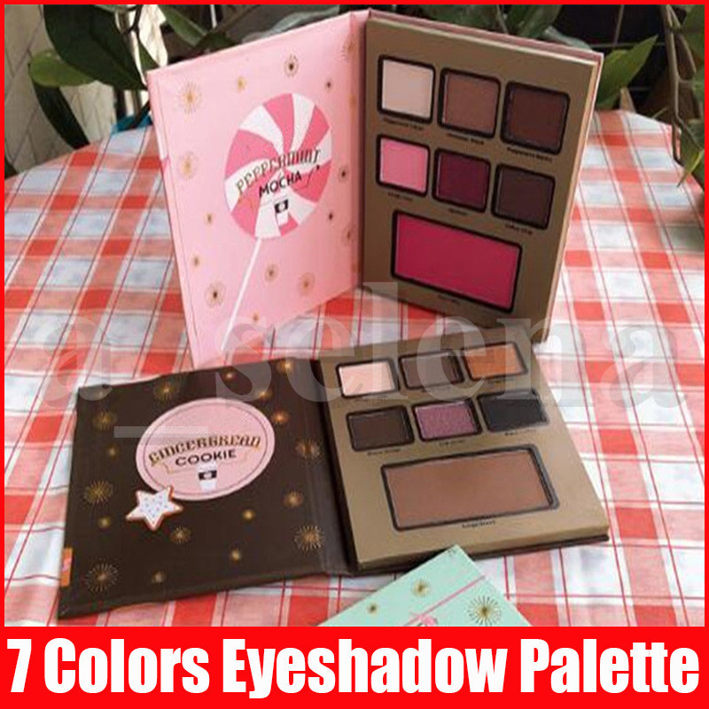 Faced Christmas Makeup 7 Colors eyeshadow gift shadow 3 kinds Gingerbread Cookie Eggnog latte Peppermint Mocha Eye Shadow Palette, Mixed with logo
Faced Christmas Makeup 7 Colors eyeshadow gift shadow 3 kinds Gingerbread Cookie Eggnog latte Peppermint Mocha Eye Shadow Palette, Mixed with logo