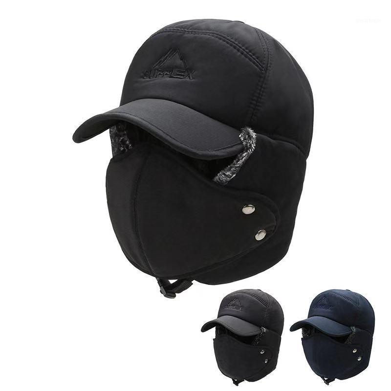 Trend Winter Thermal Bomber Hats Men Women Fashion Ear Protection Face Windproof Ski Cap Velvet Thicken Electric bike riding Hat1, Blue
Trend Winter Thermal Bomber Hats Men Women Fashion Ear Protection Face Windproof Ski Cap Velvet Thicken Electric bike riding Hat1, Blue