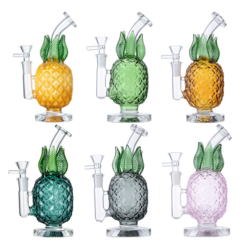 Unique Pineapple Glass Bong Hookah Recycler Bubbler Water Pipes 14mm Female Joint Oil Dab Rig 7 Inch Smoking Accessories Bongs With Funnel Bowl Green Yellow Pipe
Unique Pineapple Glass Bong Hookah Recycler Bubbler Water Pipes 14mm Female Joint Oil Dab Rig 7 Inch Smoking Accessories Bongs With Funnel Bowl Green Yellow Pipe