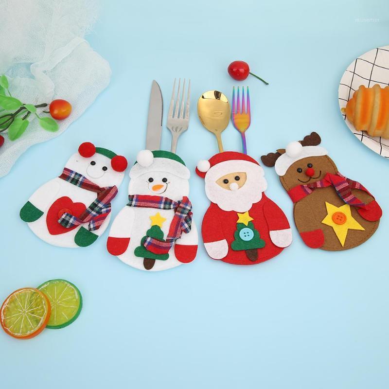 Christmas Tableware Fork Spoon knife Cartoon Christmas Knife Fork Bag Dinner Table Cutlery Holder Xmas Decor Gift Holders1
Christmas Tableware Fork Spoon knife Cartoon Christmas Knife Fork Bag Dinner Table Cutlery Holder Xmas Decor Gift Holders1