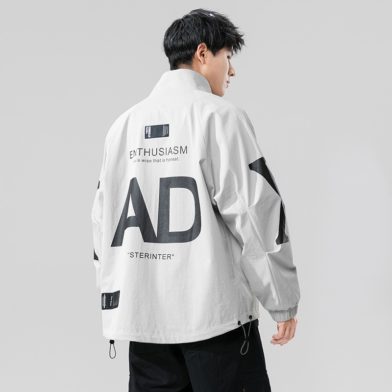 Autumn Jacket Men Fashion Streetwear Hooded Korean Style Mens Bomber Jacket Coat Spring Wear Hip-Hop Male Cloth Trendy 201127