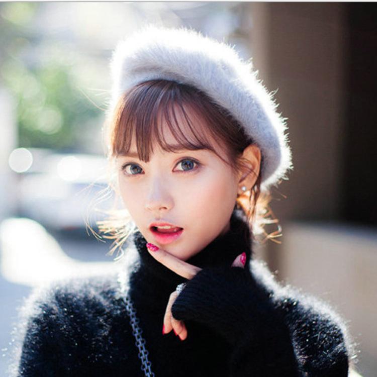 Women's Korean-Style Beret Autumn and Winter New Fashion Fur Hat Warm Hat Factory Wholesale, White
Women's Korean-Style Beret Autumn and Winter New Fashion Fur Hat Warm Hat Factory Wholesale, White