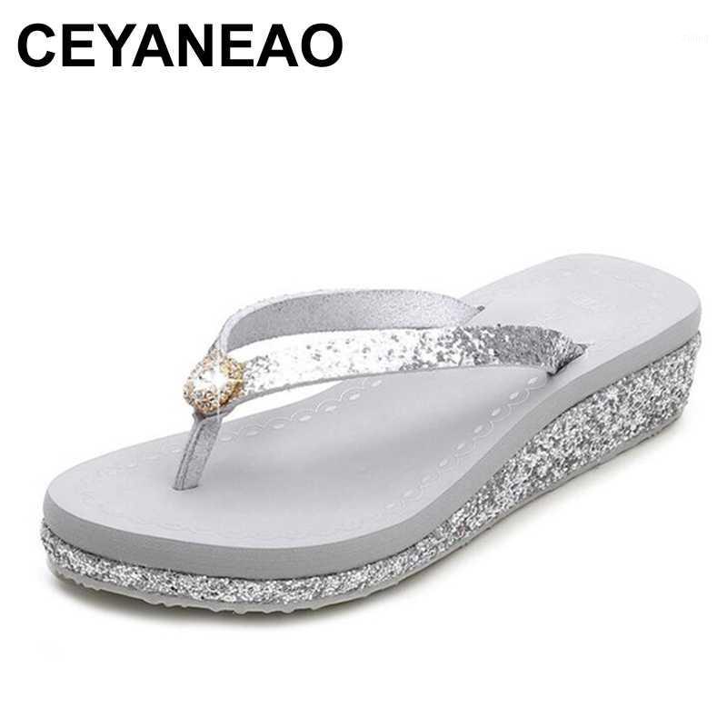 CEYANEAO Fashion Women Rhinestone Wedge Heel Sandals Lady Casual Platform Flip Flops Slippers1, Black 01
CEYANEAO Fashion Women Rhinestone Wedge Heel Sandals Lady Casual Platform Flip Flops Slippers1, Black 01