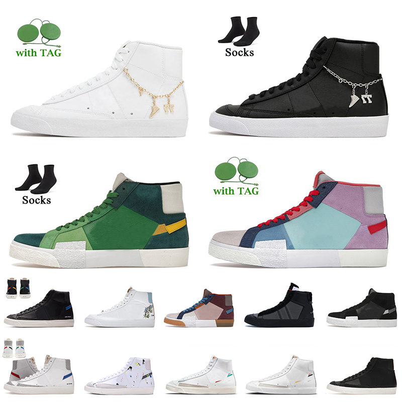 Fashion Mens Trainers Blazer Mid 77 Vintage Womens Casual Shoes Black Pendants White Grim Reaper Mosaic Green Sunset Pulse Multi-Color Platform Sneakers With Socks, A12 white pendants 36-45
Fashion Mens Trainers Blazer Mid 77 Vintage Womens Casual Shoes Black Pendants White Grim Reaper Mosaic Green Sunset Pulse Multi-Color Platform Sneakers With Socks, A12 white pendants 36-45