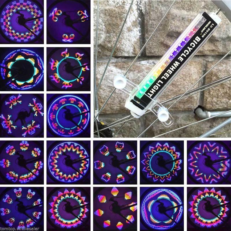 42 Patterns Changable 16 Colorful LED Lights Bicycle Bike Cycling Wheel Spoke Light Lamp1
42 Patterns Changable 16 Colorful LED Lights Bicycle Bike Cycling Wheel Spoke Light Lamp1