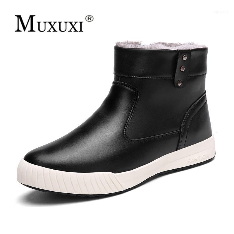 Waterproof Snow Boots Top Fur Lining Winter Shoes Men Warm Leather Outdoor Ankle Boots fashion For Men Adult Male casual Shoes1, Black
Waterproof Snow Boots Top Fur Lining Winter Shoes Men Warm Leather Outdoor Ankle Boots fashion For Men Adult Male casual Shoes1, Black