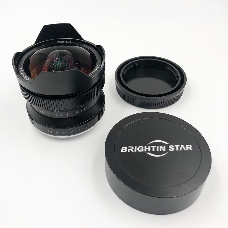 Brightin Star 7.5mm F2.8 ii 180 Degree super Wide Angle Fisheye Lens Manual Focus Mirrorless Camera Lens for Canon APS-C camera
Brightin Star 7.5mm F2.8 ii 180 Degree super Wide Angle Fisheye Lens Manual Focus Mirrorless Camera Lens for Canon APS-C camera