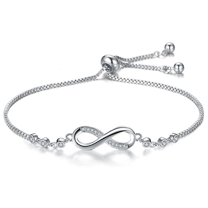 tiny trendy Cubic Zirconia Crystal Adjustable Bracelets luxury Infinity letter Bracelets for Women Fashion Jewelry Gifts
tiny trendy Cubic Zirconia Crystal Adjustable Bracelets luxury Infinity letter Bracelets for Women Fashion Jewelry Gifts