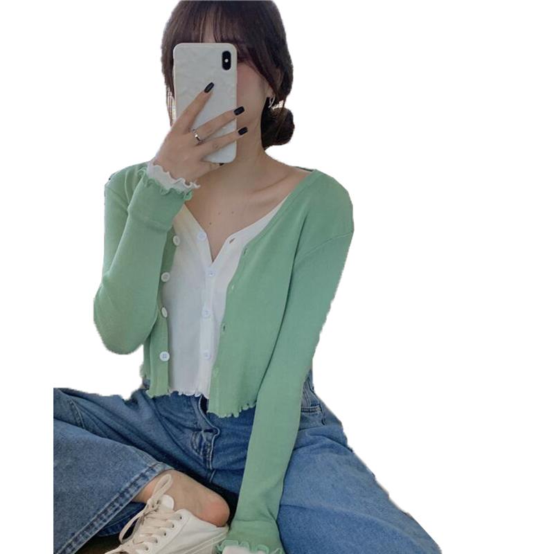 Fashion Women's Sweater Spring Autumn V-neck Single-Breasted Fake Two Pieces Knitted Sweaters Cardigan Thin Section short Jacket, Purple
Fashion Women's Sweater Spring Autumn V-neck Single-Breasted Fake Two Pieces Knitted Sweaters Cardigan Thin Section short Jacket, Purple