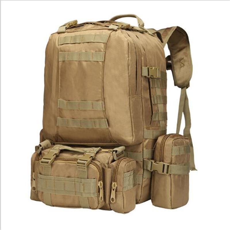 50L Outdoor Tactical Backpack Large Capacity Camping Bags Mountaineering Bag Men's Hiking Rucksack Travel Backpack, Black
50L Outdoor Tactical Backpack Large Capacity Camping Bags Mountaineering Bag Men's Hiking Rucksack Travel Backpack, Black