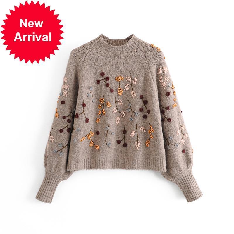 Autumn 2021 Winter Runway Flower of Beady Women's Nightgown Long Sleeve Crocheted Pullovers Fashionable Luxury Heavy Industry Tops 0AH2, Beige
Autumn 2021 Winter Runway Flower of Beady Women's Nightgown Long Sleeve Crocheted Pullovers Fashionable Luxury Heavy Industry Tops 0AH2, Beige