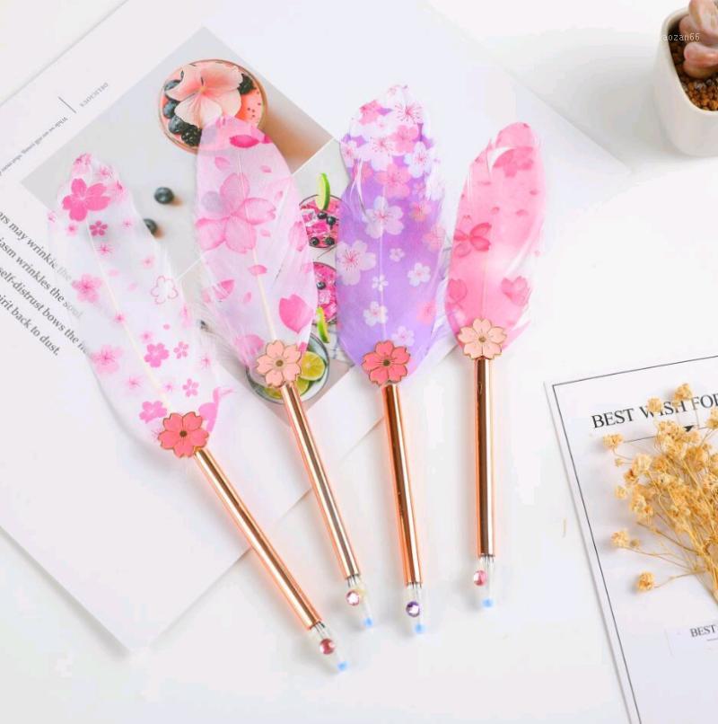 Flower Feather Pendant Gel Pen Signature Pen Escolar Papelaria School Office Supply Promotional Gift1
Flower Feather Pendant Gel Pen Signature Pen Escolar Papelaria School Office Supply Promotional Gift1
