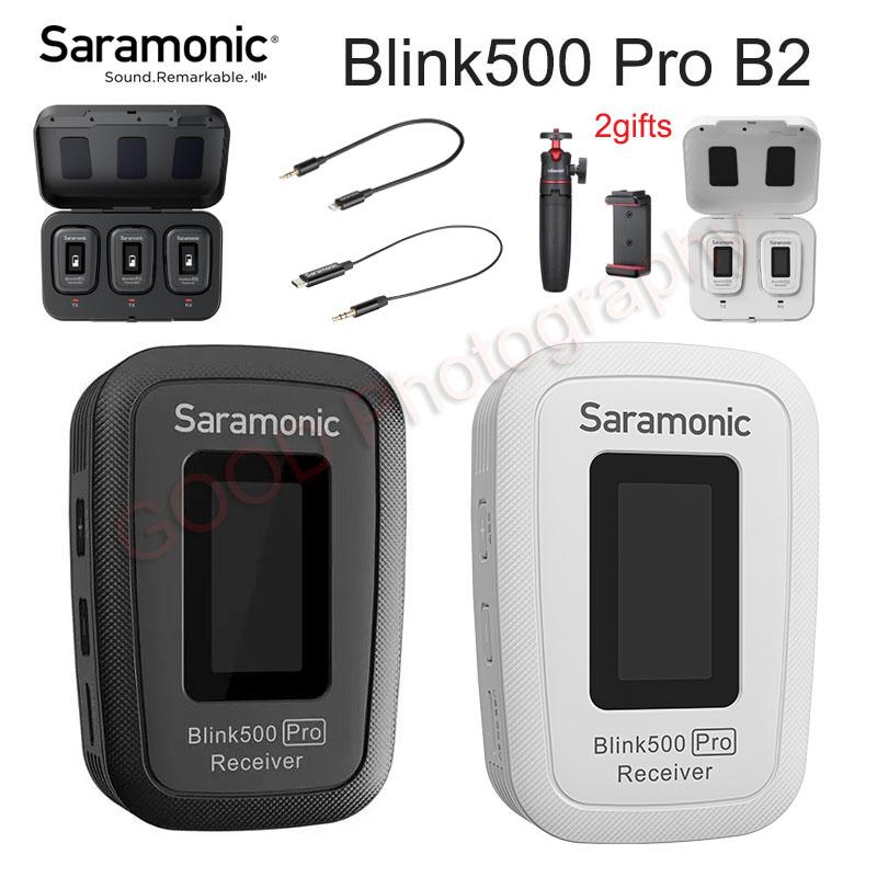 Saramonic Blink500 Pro Lavalier Microphone 2.4GHz Wireless Mic Blink 500 PRO With Wireless Charging Case For Studio Interview
Saramonic Blink500 Pro Lavalier Microphone 2.4GHz Wireless Mic Blink 500 PRO With Wireless Charging Case For Studio Interview