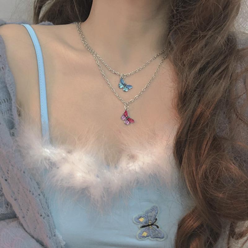 Cute 90s Butterfly Necklace Korean Lisa Style Fantacy Bracelet Pastel Fairy Chain Instagram Hot Tumblr Egirl Dropshipping
Cute 90s Butterfly Necklace Korean Lisa Style Fantacy Bracelet Pastel Fairy Chain Instagram Hot Tumblr Egirl Dropshipping