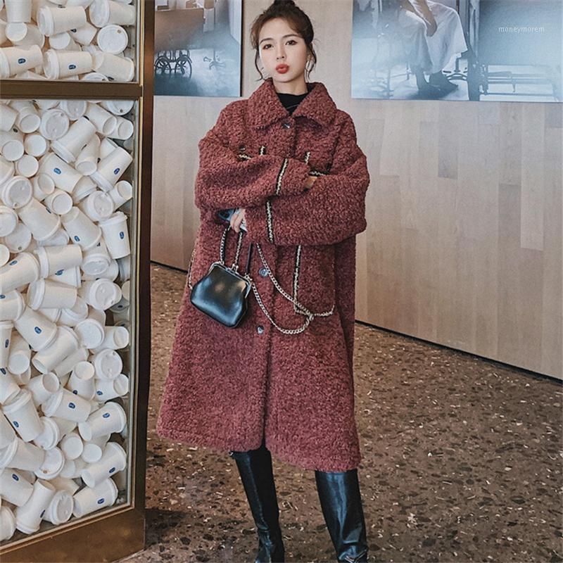 New Winter Coat Women Casual LooseLong Outerwear Female Turn-Down Collar Thick Warm Faux Fur Jacket Ladies Solid Fur Coat Y1931, Purple
New Winter Coat Women Casual LooseLong Outerwear Female Turn-Down Collar Thick Warm Faux Fur Jacket Ladies Solid Fur Coat Y1931, Purple