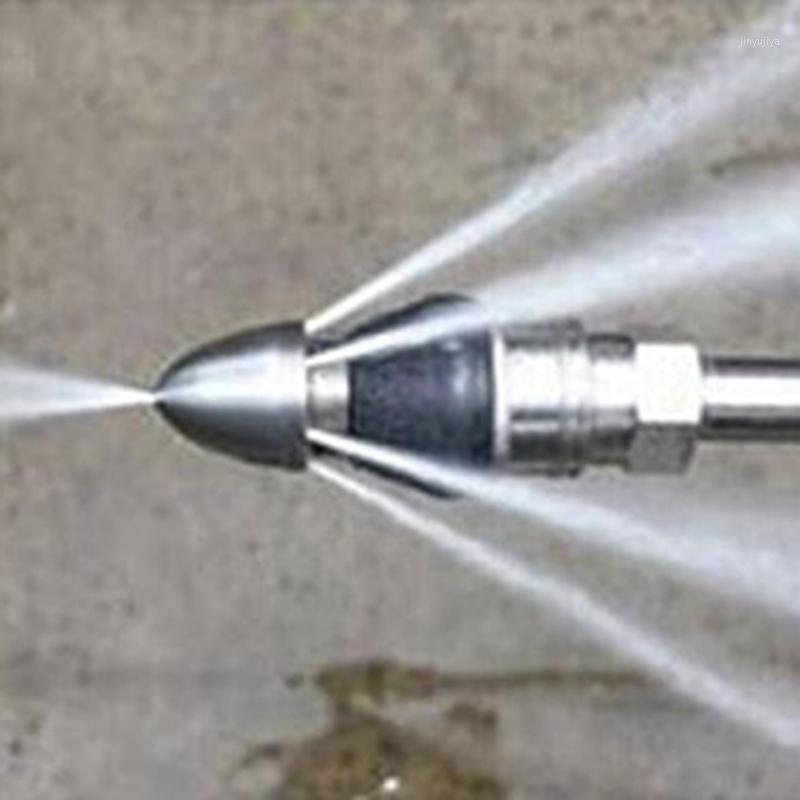 1 Front 6 Rear 1/4\'\' Quick High Pressure Washer Sewer 6 Jet Washing Machine Drain Cleaning Pipe Dredging Cleaning Nozzle31
1 Front 6 Rear 1/4\'\' Quick High Pressure Washer Sewer 6 Jet Washing Machine Drain Cleaning Pipe Dredging Cleaning Nozzle31