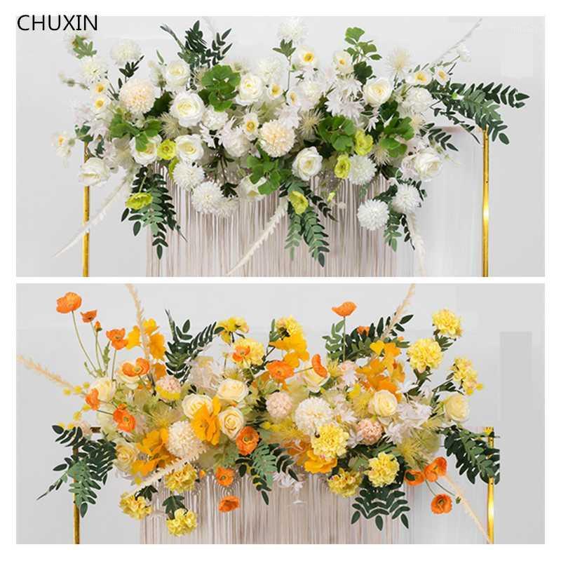 50cm/100cm New Style Flower Row High Quality Wedding Decoration Catwalk Road Guide Welcome Area Artificial Flower Row Christmas1, Yellow 50cm
50cm/100cm New Style Flower Row High Quality Wedding Decoration Catwalk Road Guide Welcome Area Artificial Flower Row Christmas1, Yellow 50cm