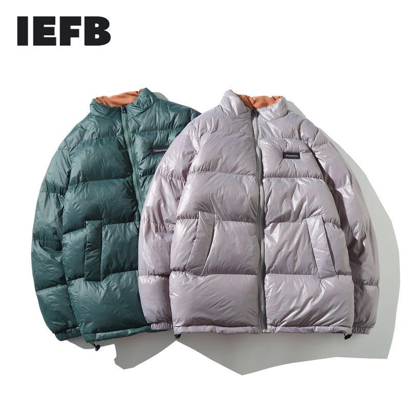 IEFB korean streewear fashion stand collar parkas for mam New autumn winter 2020 cotton padded jacket zipper men's clothing 4339, Black
IEFB korean streewear fashion stand collar parkas for mam New autumn winter 2020 cotton padded jacket zipper men's clothing 4339, Black