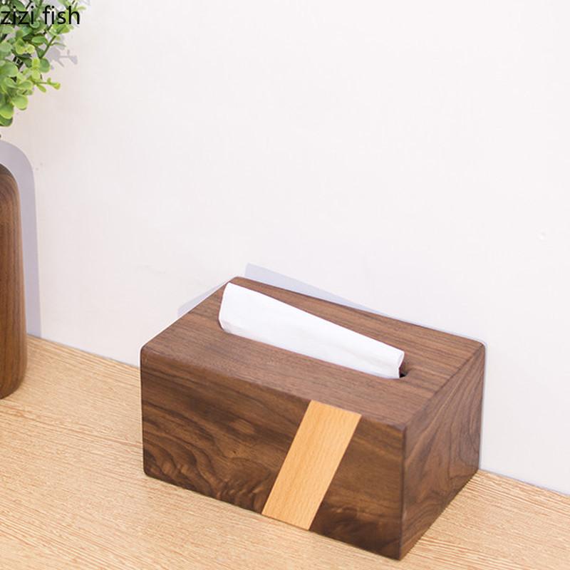Solid Wood Tissue Box Japanese Black Walnut Beech Rectangular Paper Towel Tube Desktop Tissue Storage Box Paper Towel Holder
Solid Wood Tissue Box Japanese Black Walnut Beech Rectangular Paper Towel Tube Desktop Tissue Storage Box Paper Towel Holder