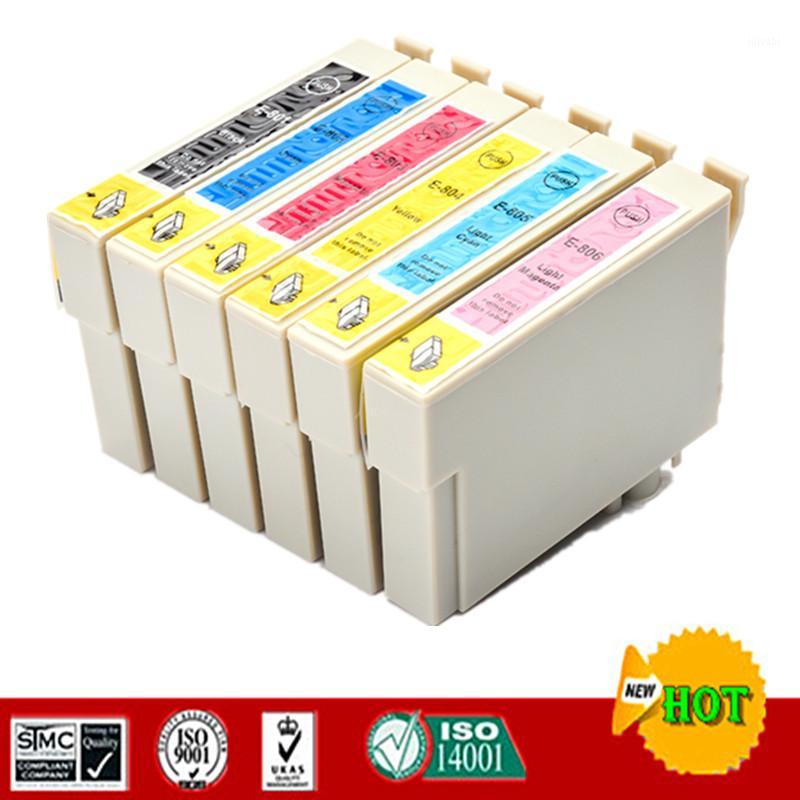 Compatible Ink Cartridge For T0801 - T0806 Suit P50/T59/R265/270/285/290/360/730WD/800FW/810W/820FWD Etc1 Cartridges
Compatible Ink Cartridge For T0801 - T0806 Suit P50/T59/R265/270/285/290/360/730WD/800FW/810W/820FWD Etc1 Cartridges