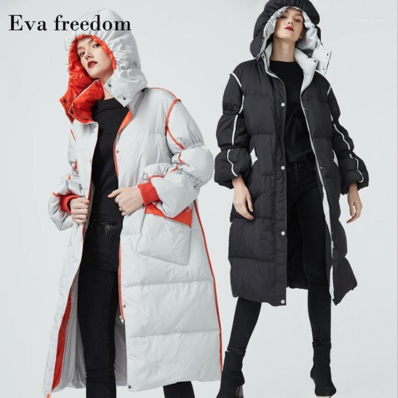Can fit -30 down coats Winter thick warm oversize 90% White Duck down coat female Long hit color hooded warm Parkas F6281, Black
Can fit -30 down coats Winter thick warm oversize 90% White Duck down coat female Long hit color hooded warm Parkas F6281, Black