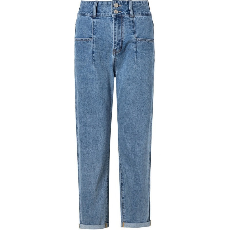 2021 New Spring and autumn washed cotton high-waisted jeans tube thin curling fashion urban casual women's pants I0Z5, Denim blue.
2021 New Spring and autumn washed cotton high-waisted jeans tube thin curling fashion urban casual women's pants I0Z5, Denim blue.