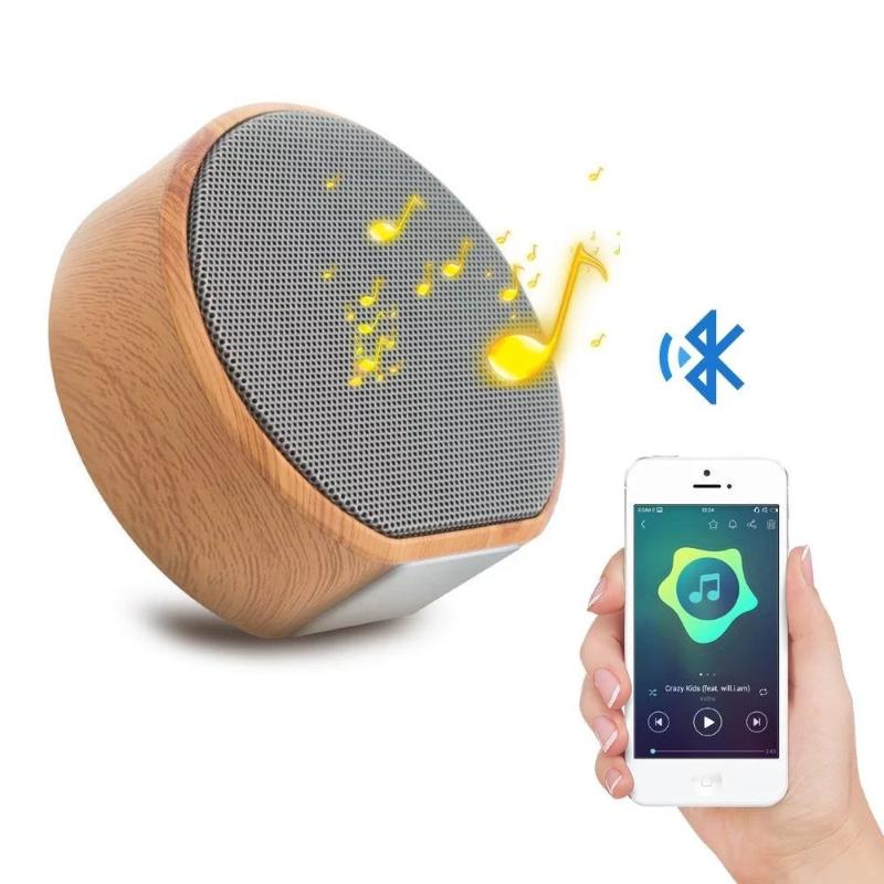 Mini Portable Wood Grain Stereo Outdoor Mini Bluetooth Wireless Subwoofer Speaker for Home Shower Bathroom Pool Car Beach New
Mini Portable Wood Grain Stereo Outdoor Mini Bluetooth Wireless Subwoofer Speaker for Home Shower Bathroom Pool Car Beach New