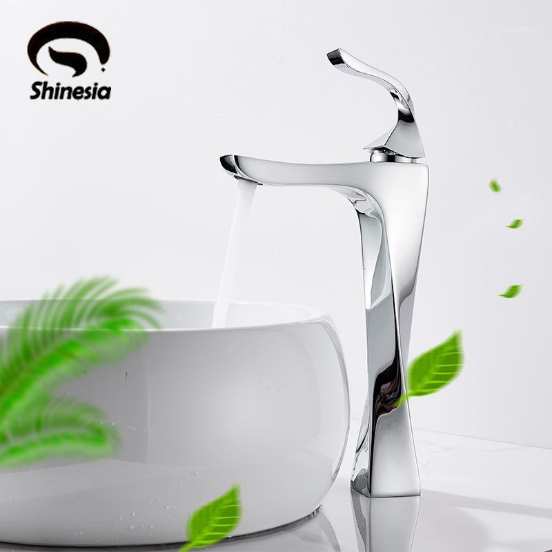 Shinesia Chrome Basin Faucet Bathroom Vessel Sink Nordic Style Curved Design Hot and Cold Water Deck Mounted Mixer Tap1
Shinesia Chrome Basin Faucet Bathroom Vessel Sink Nordic Style Curved Design Hot and Cold Water Deck Mounted Mixer Tap1